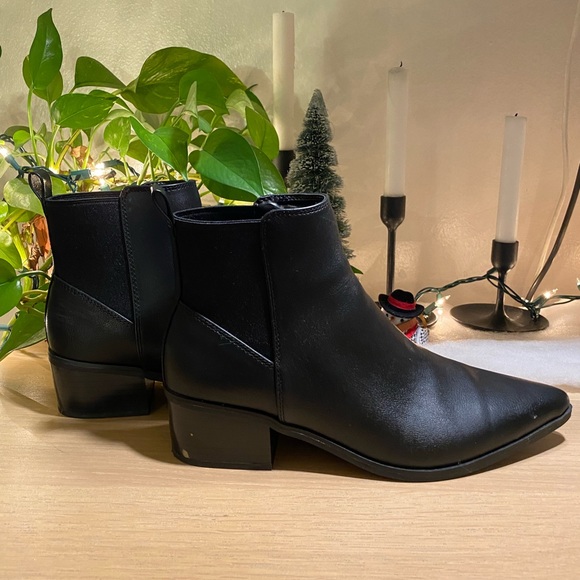 A New Day Gwen black boots sz 10 - Picture 1 of 8